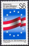1986  Österreich - 30 Jahre Mitglied im Europarat