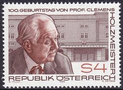 1986  100. Geburtstag von Clemens Holzmeister