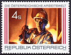 1986  Die sterreichische Arbeitswelt: Stahlindustrie