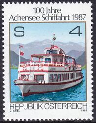 1987  100 Jahre Achenseeschifffahrt
