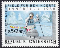 1988  Weltwinterspiele fr Behinderte