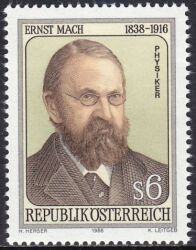 1988  150. Geburtstag von Ernst Mach