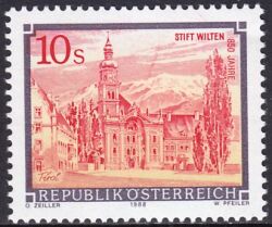 1988  Freimarke: Stifte und Klöster