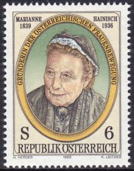 1989  150. Geburtstag von Marianne Hainisch