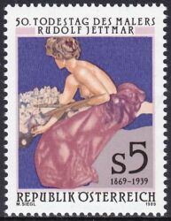 1989  50. Todestag von Rudolf Jettmar