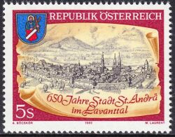 1989  650 Jahre Stadt St. Andrä im Lavanttal