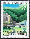 1991  Fertigstellung des Karawanken-Straßentunnels