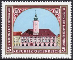1991  Erhebung von St. Pölten zur Landeshauptstadt