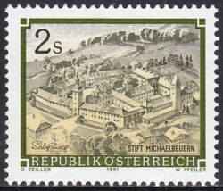 1991  Freimarke: Stifte und Klöster