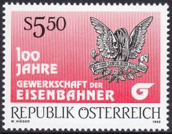 1992  100 Jahre Gewerkschaft der Eisenbahner