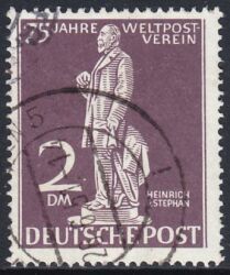 1949  75 Jahre Weltpostverein (UPU)