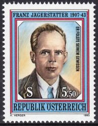 1993  50. Todestag von Franz Jägerstätter