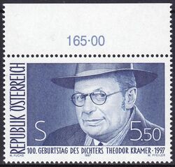 1997  100. Geburtstag von Theodor Kramer