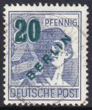 1949  Freimarken: Grünaufdruck Berlin
