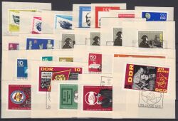 1966  versch. Markenausgaben mit Sonderstempel