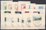 1966  versch. Markenausgaben mit Sonderstempel