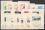 1966  versch. Markenausgaben mit Sonderstempel