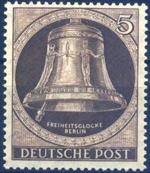 1951  Freiheitsglocke - Klöppel links