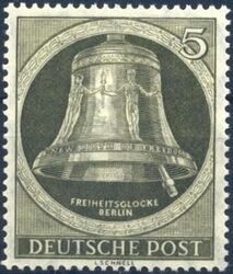 1951  Freiheitsglocke - Klöppel rechts