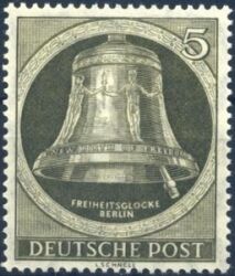 1951  Freiheitsglocke - Klppel rechts