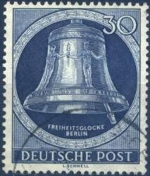 1951  Freiheitsglocke - Klppel rechts