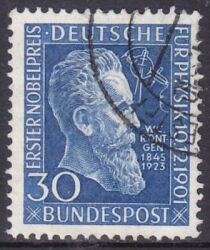 1951  Verleihung des Nobelpreises an Wilhelm Röntgen