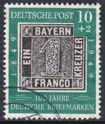 1949  100 Jahre Deutsche Briefmarken