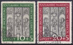 1951  700 Jahre Marienkirche Lübeck - Satz