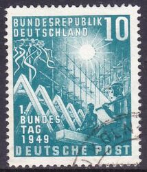 1949  Erffnung des ersten Deutschen Bundestages