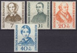 1955  Wohlfahrt: Helfer der Menschheit *