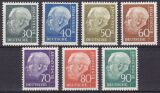 1956  Freimarken: Bundespräsident Theodor Heuss