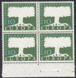 1958  Europa mit Wz.
