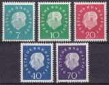 1959  Freimarken: Bundespräsident Theodor Heuss