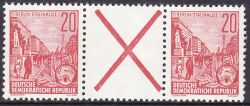 1957  Freimarken: Fünfjahrplan WZ 8