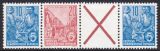 1957  Freimarken: Fünfjahrplan WZ 7