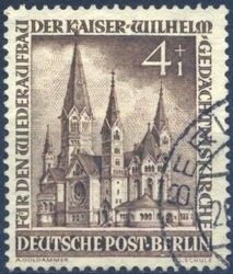 1953  Wiederaufbau der Kaiser-Wilhelm-Gedächtniskirche