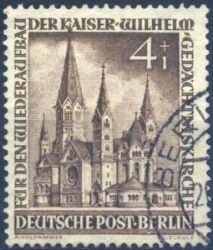 1953  Wiederaufbau der Kaiser-Wilhelm-Gedächtniskirche