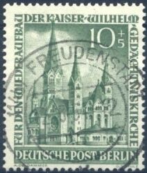 1953  Wiederaufbau der Kaiser-Wilhelm-Gedächtniskirche