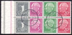 1958  Freimarken: Theodor Heuss