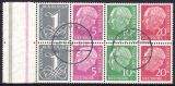 1958  Freimarken: Theodor Heuss