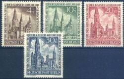 1953  Wiederaufbau der Kaiser-Wilhelm-Gedächtniskirche