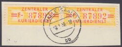 1958  Wertstreifen für den ZKD