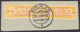 1958  Wertstreifen für den ZKD