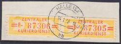 1958  Wertstreifen für den ZKD