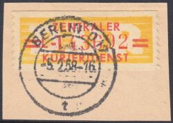 1958  Wertstreifen für den ZKD