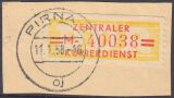 1958  Wertstreifen für den ZKD