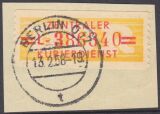 1958  Wertstreifen für den ZKD