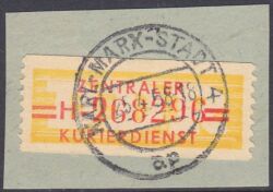 1958  Wertstreifen für den ZKD