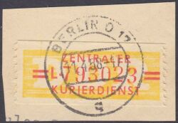 1958  Wertstreifen für den ZKD