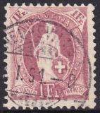 1882  Freimarken: Stehende Helvetia